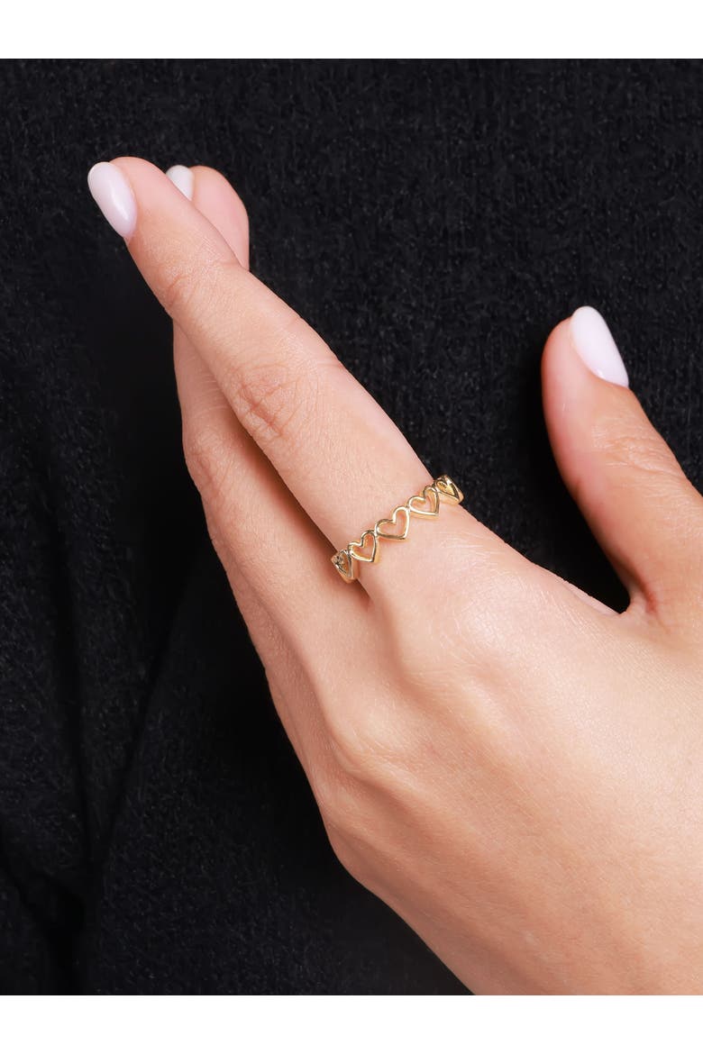 Sweet Heart Ring in 14K Gold, 5mm, Alternate, color, Yellow Gold