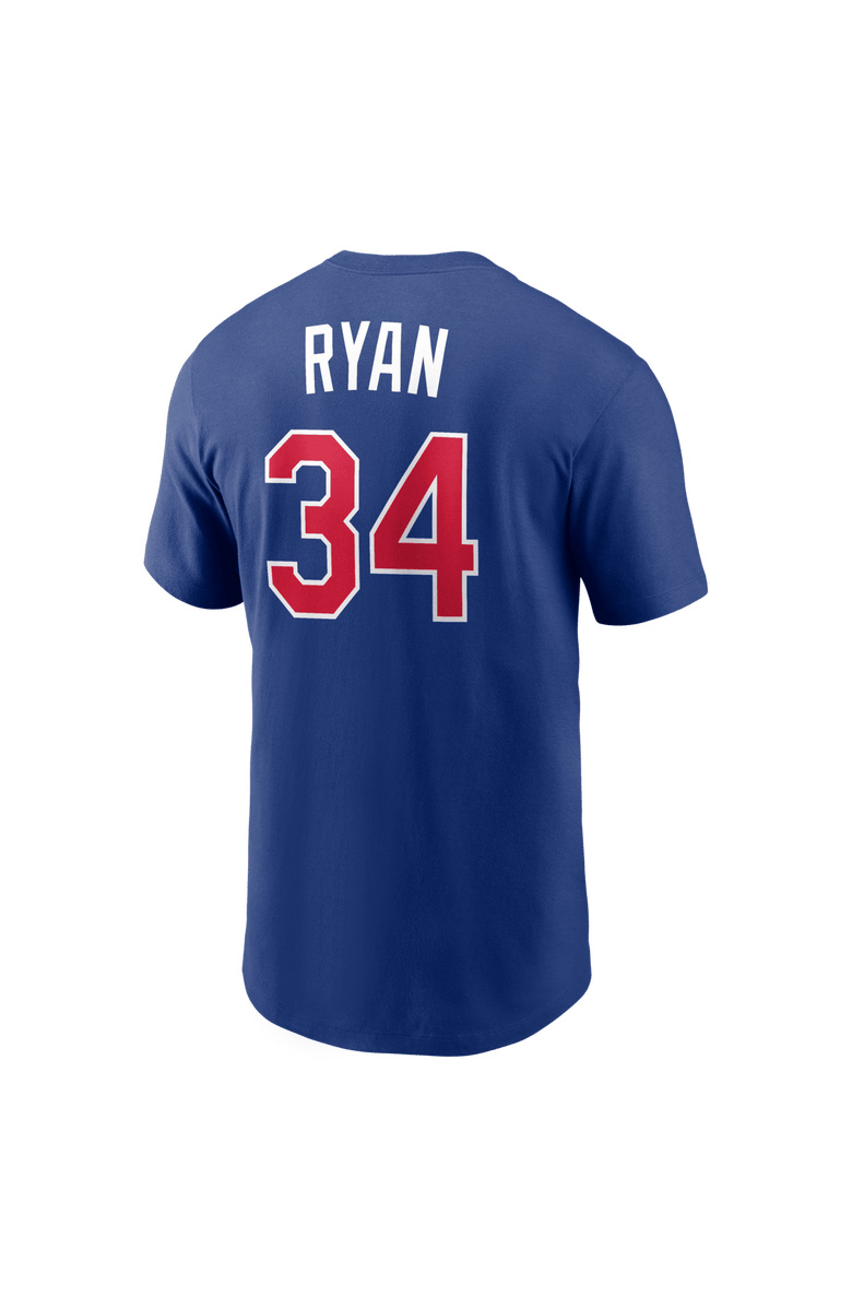 Nike Men's Nike Nolan Ryan Royal Texas Rangers Cooperstown Collection Name & Number T-Shirt, Alternate, color, Royal