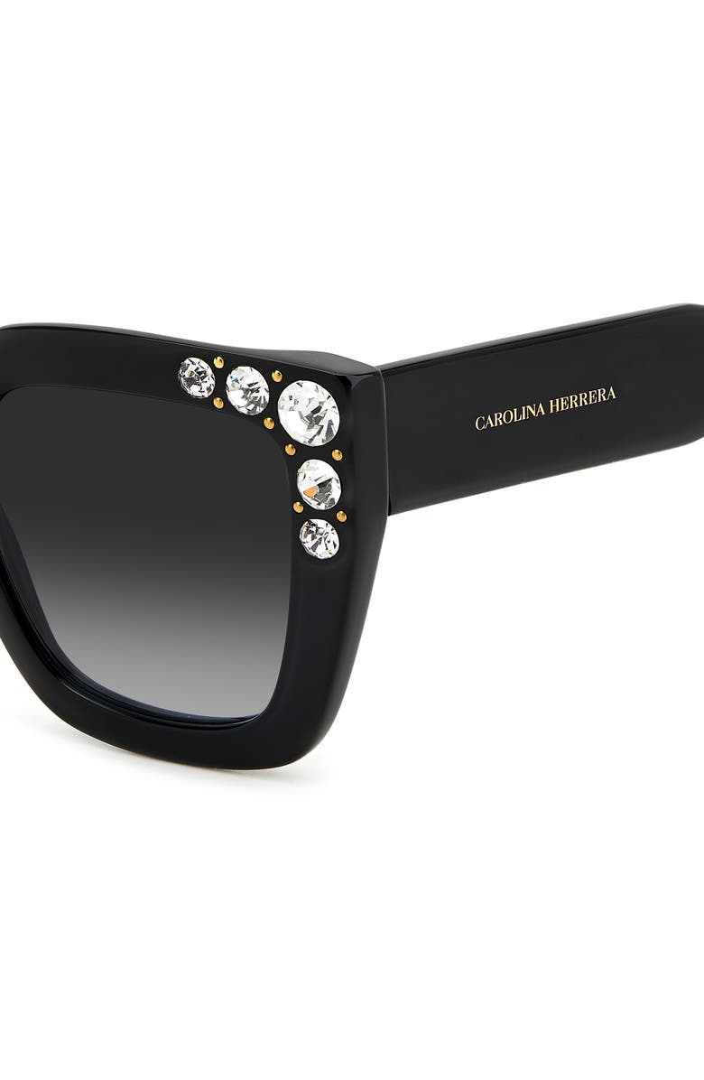 Carolina Herrera 52mm Square Sunglasses, Alternate, color,