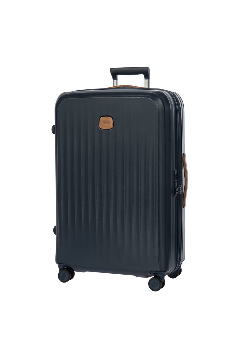 Taormina Hardside Expandable 30" Large Checked Spinner Luggage, Alternate, color, Blue