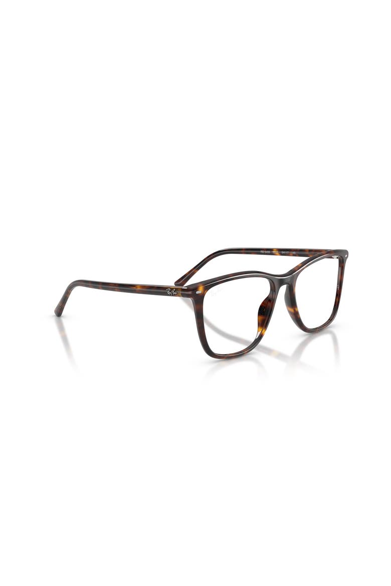 54mm Square optical glasses, Alternate, color, Tortoise