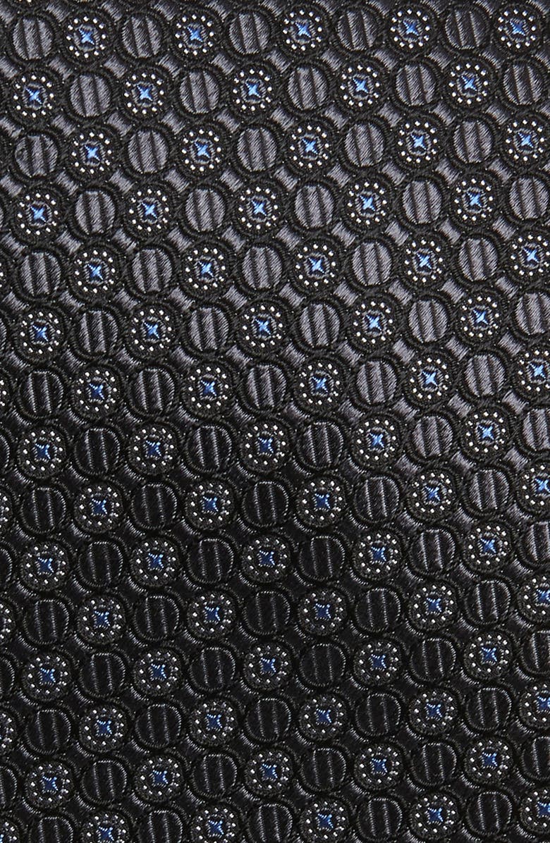 Nordstrom Neat Medallion Silk X-Long Tie, Alternate, color, 