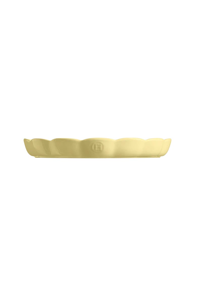Madeleine Fluted Tart Dish, 12.2-Inch, Alternate, color, Vanilla