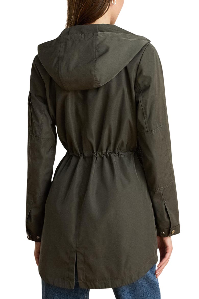 Hooded Zip Anorak, Alternate, color, LODEN