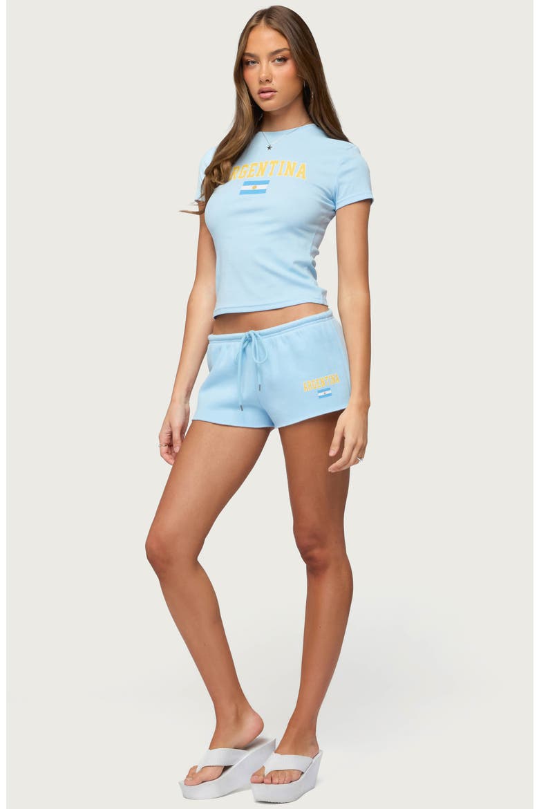 Argentina Low Rise Shorts, Alternate, color, LIGHT-BLUE
