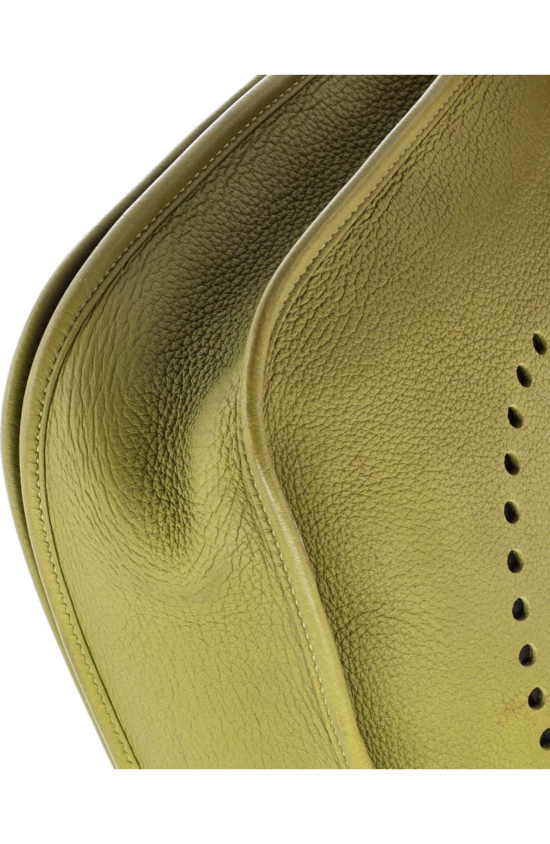 Pre-Owned Hermes Evelyne Bag Gen II Clemence GM, Alternate, color, Vert Chartreuse