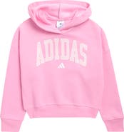 adidas Kids' Logo Fleece Graphic Hoodie