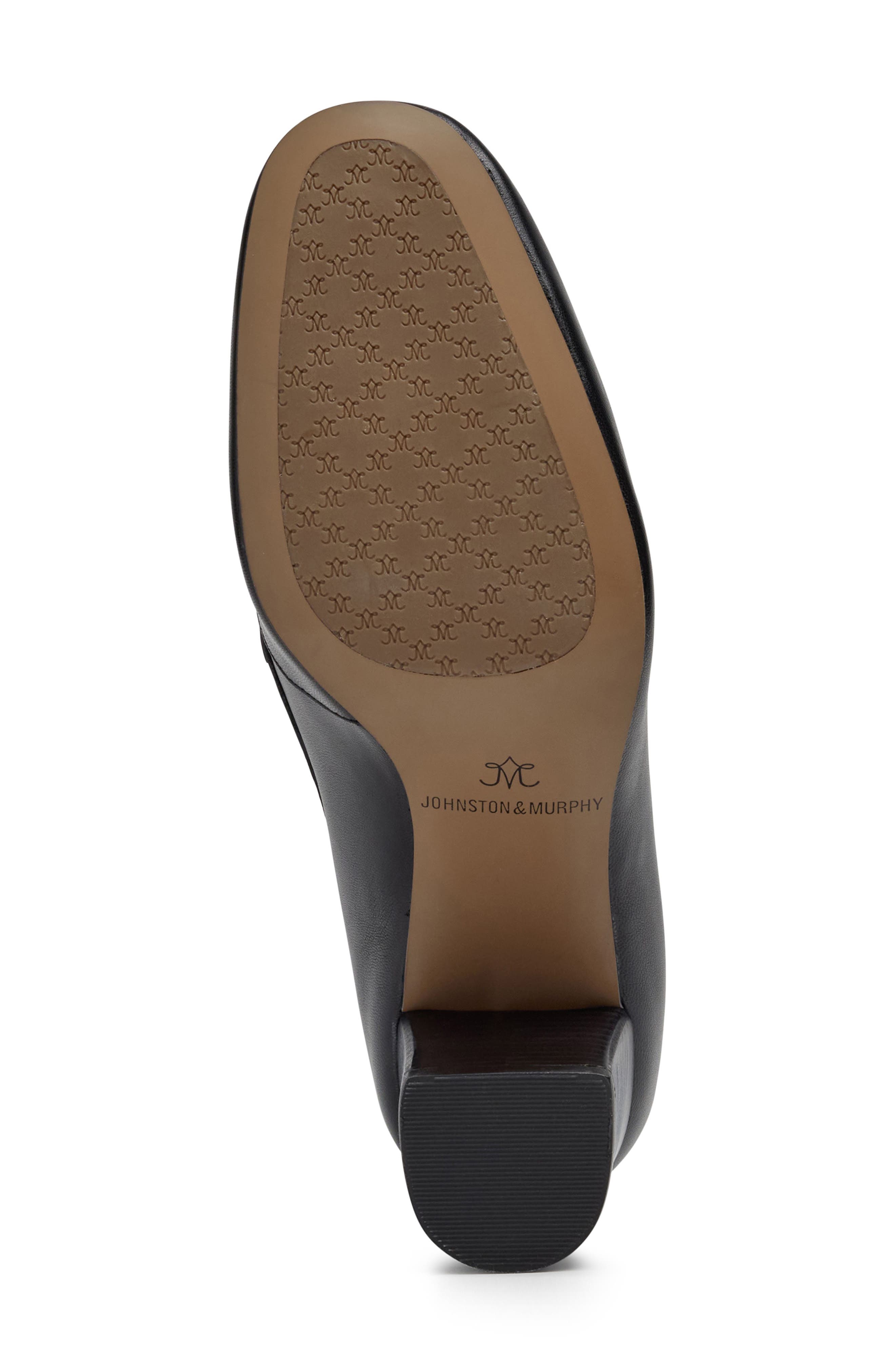 Johnston & Murphy Eleanor Chain Loafer Pump, Alternate, color, 