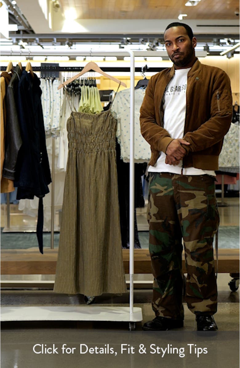 Ayla Linen Midi Sundress, sales video thumbnail
