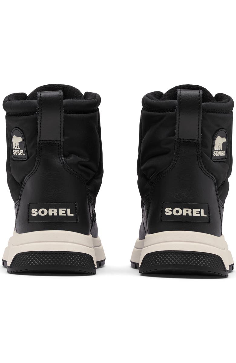 SOREL Kids
Whitney III Waterproof Mid Boot, Alternate, color, Black/ Sea Salt