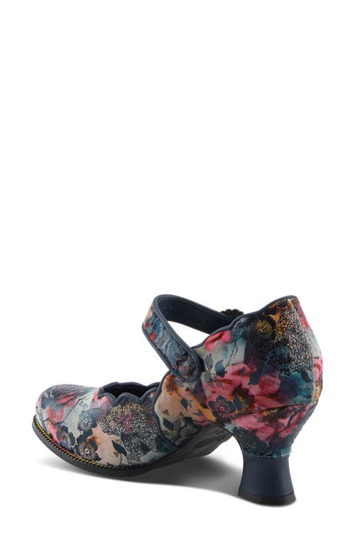 L'artiste By Spring Step Adodora Mary Jane Pump In Multi