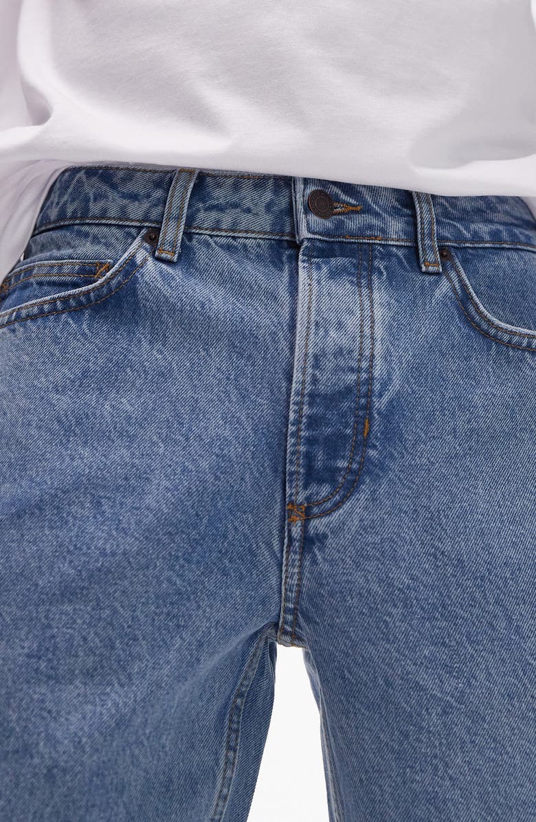 Topman Straight Leg Jeans, Alternate, color,