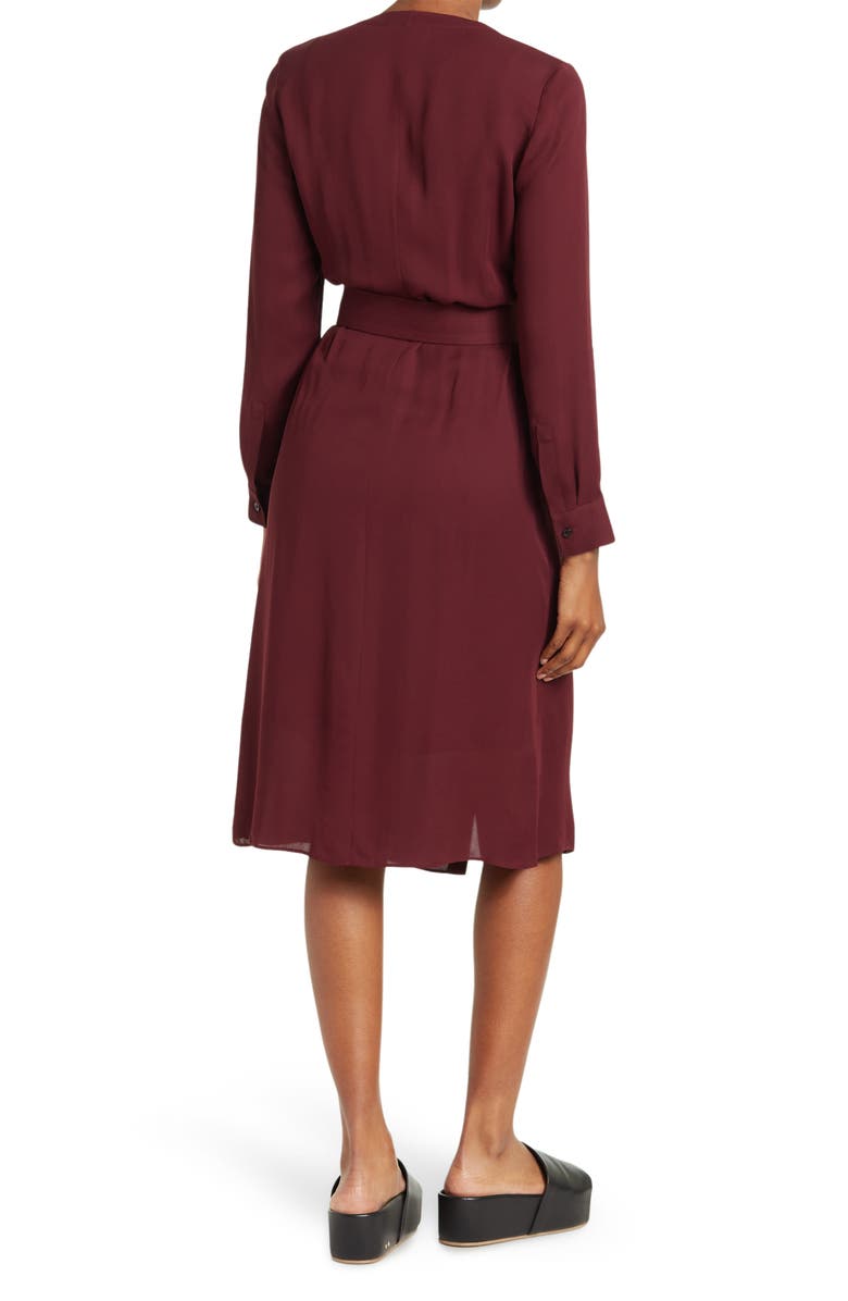 BOSS Dibanora Dress, Alternate, color, Dark Red