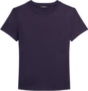Theory Tiny Apex Organic Pima Cotton T-Shirt