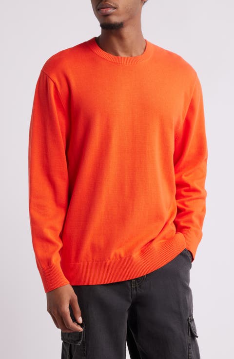 Tacuba Solid Cotton Crewneck Sweater