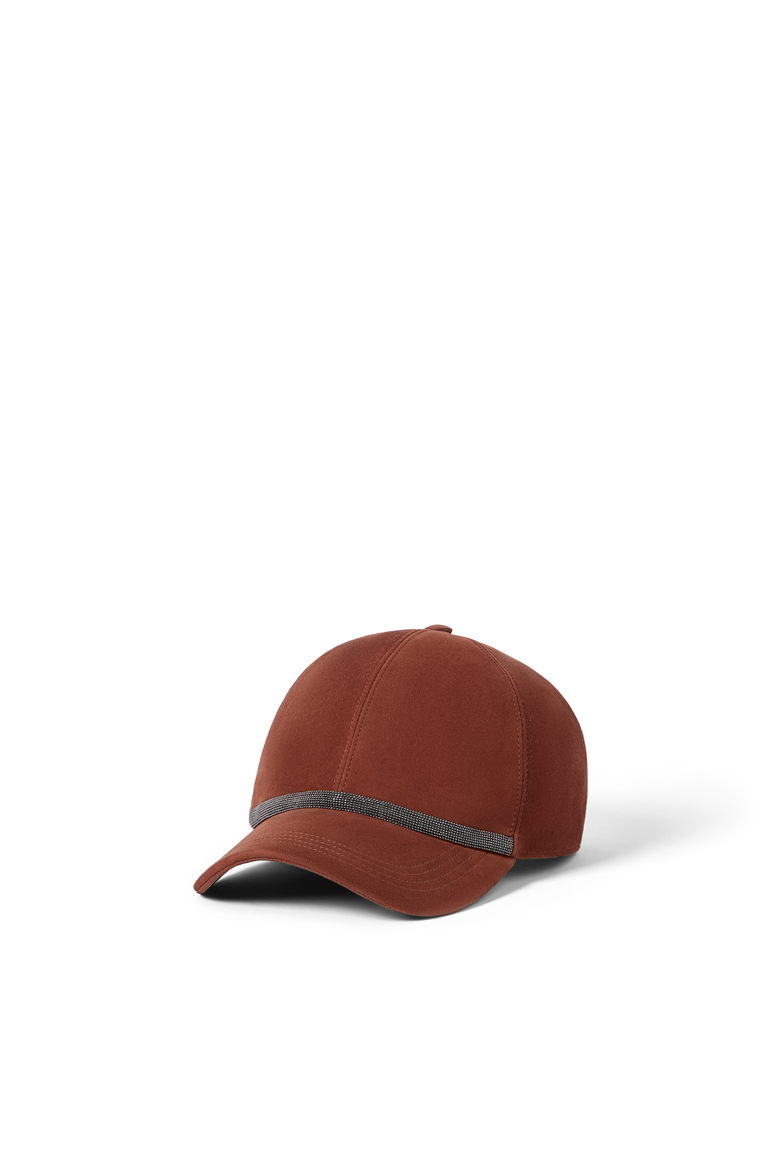 Baseball Cap with monili, Main, color, Firebrick