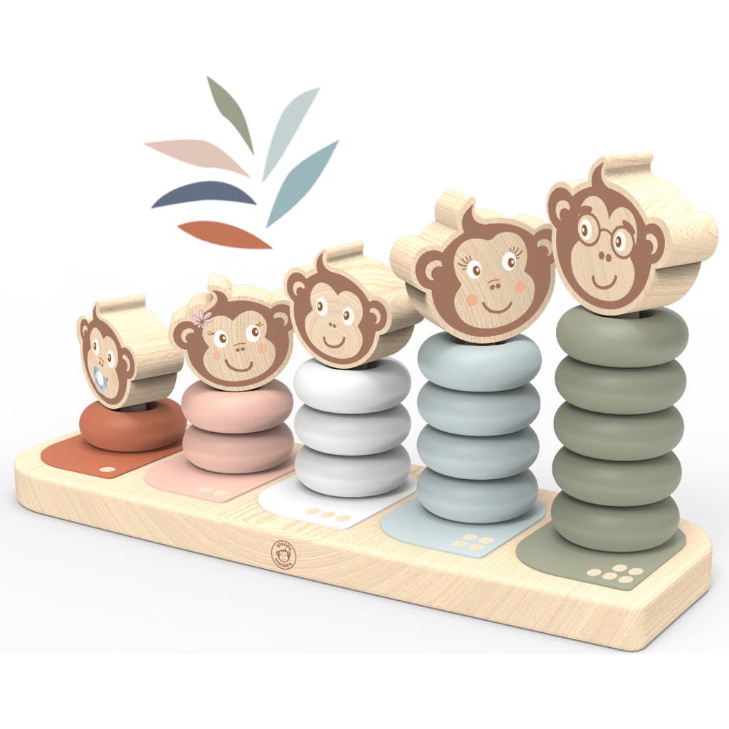 Speedy Monkey Monkey Family Stacker In Multi