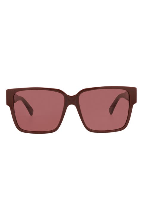 59mm Square Sunglasses