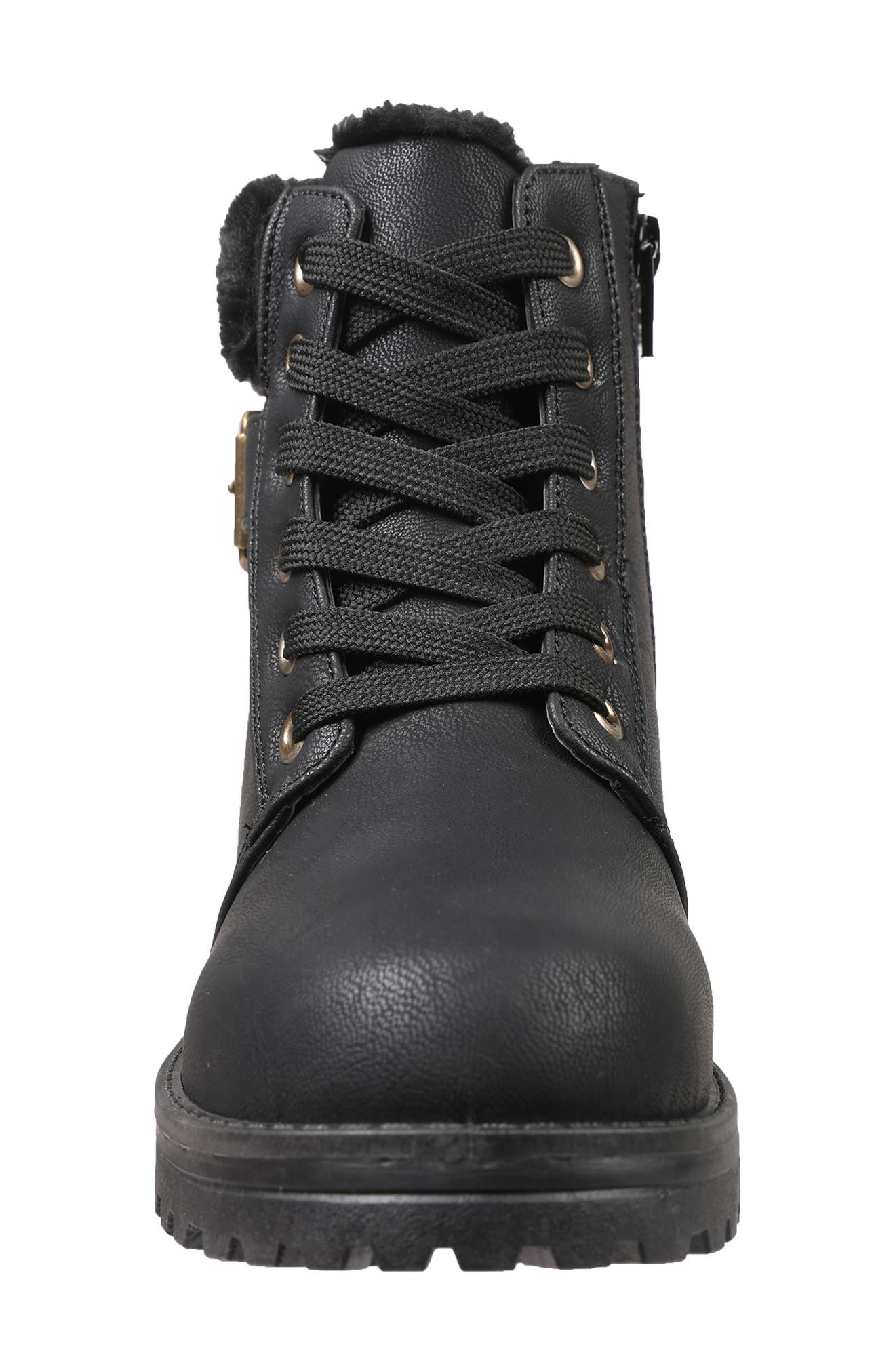 LAMO Kit Faux Fur Lug Boot, Alternate, color, 