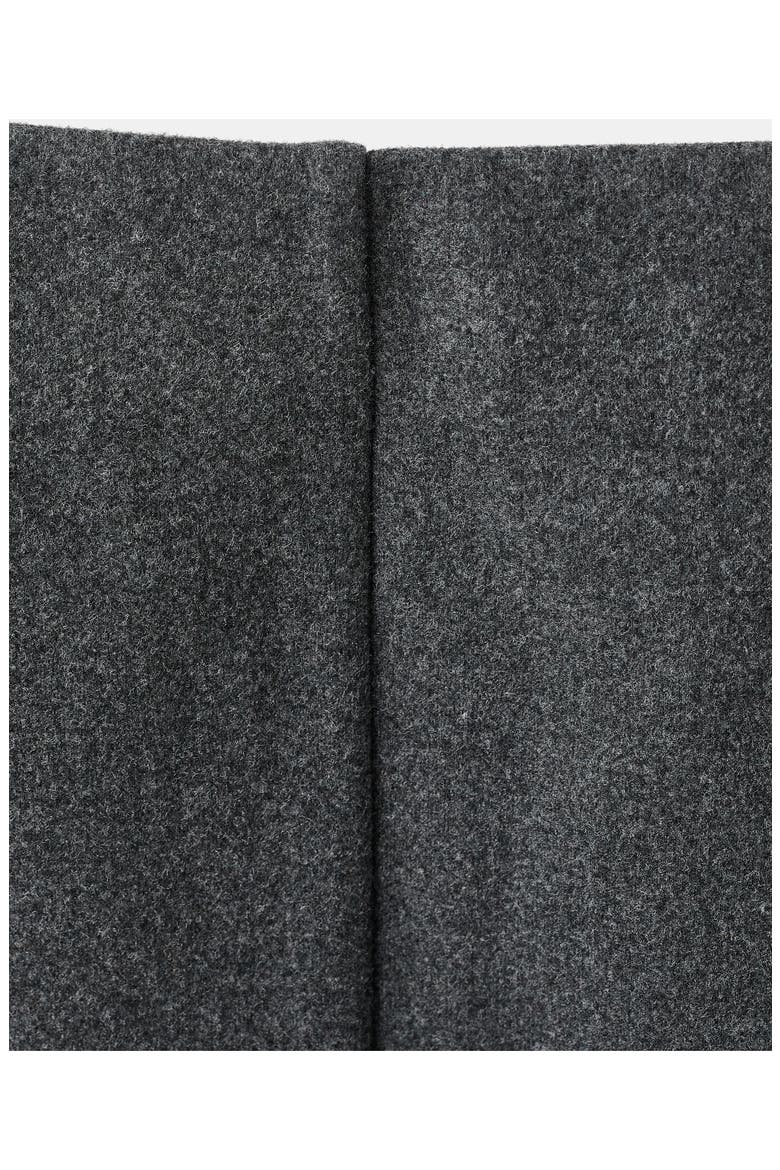 Opening Pencil Skirt, Alternate, color, DARK HEATHER GREY