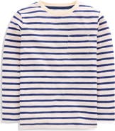 Mini Boden Kids' Everyday Long Sleeve Cotton Pocket T-Shirt