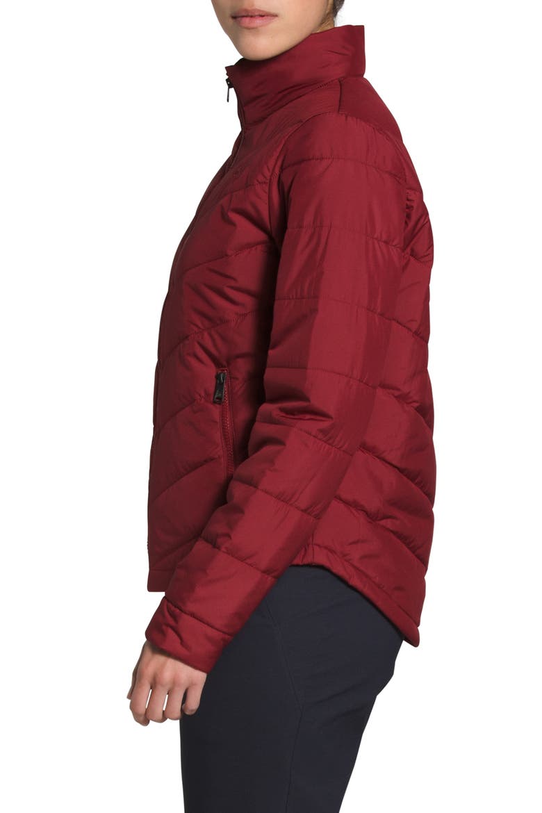 'Tamburello' Jacket, Alternate, color, POMEGRANATE