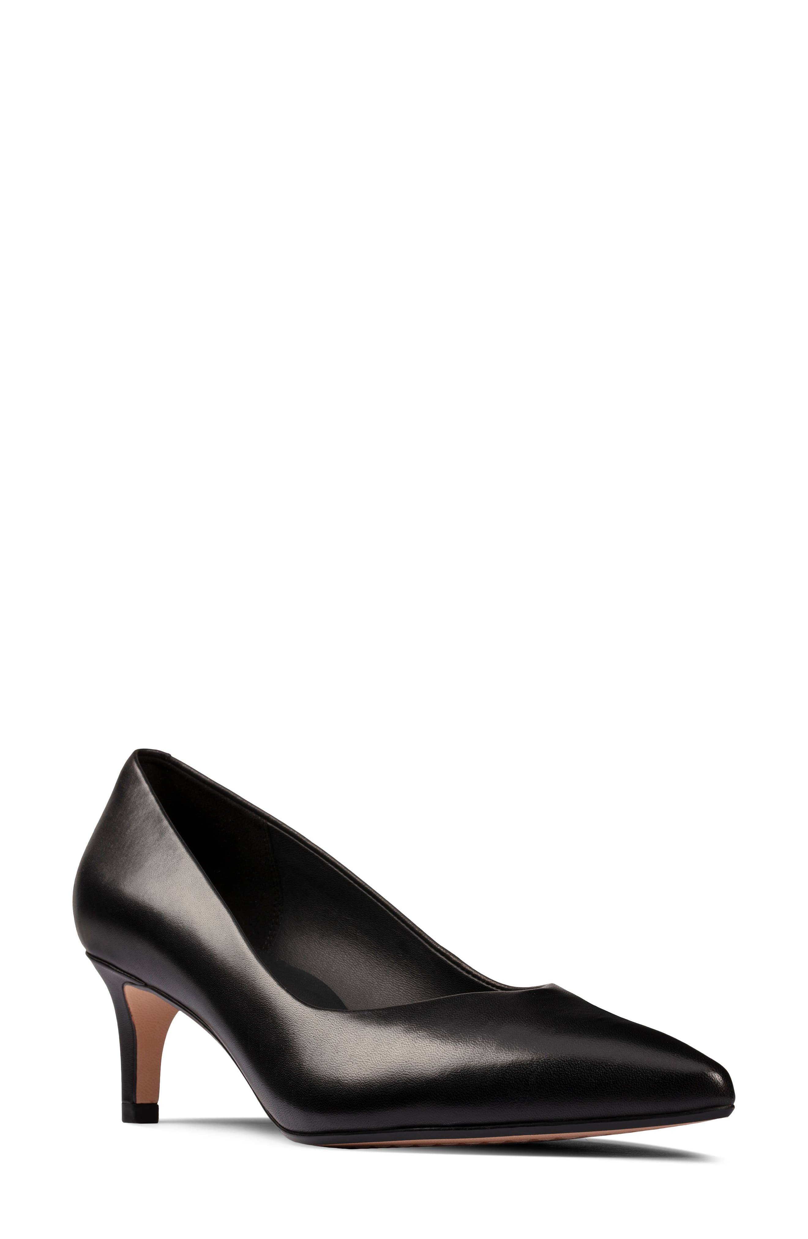 Clarks<sup>®</sup> Laina55 Court 2 Pointed Toe Pump, Main, color, 
