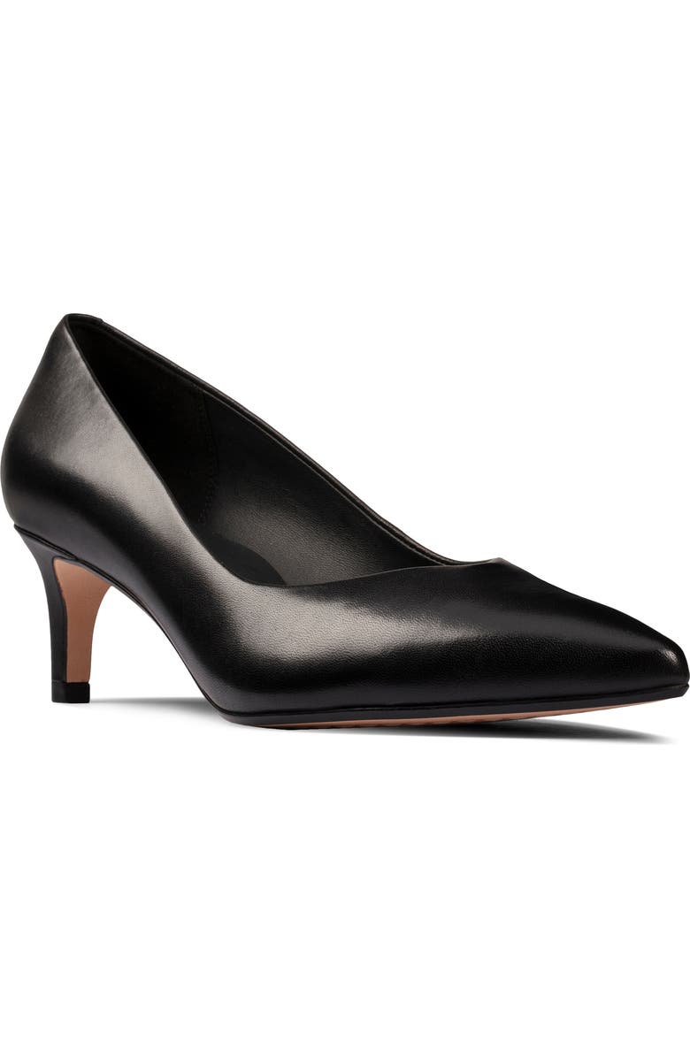 Clarks<sup>®</sup> Laina55 Court 2 Pointed Toe Pump, Main, color,