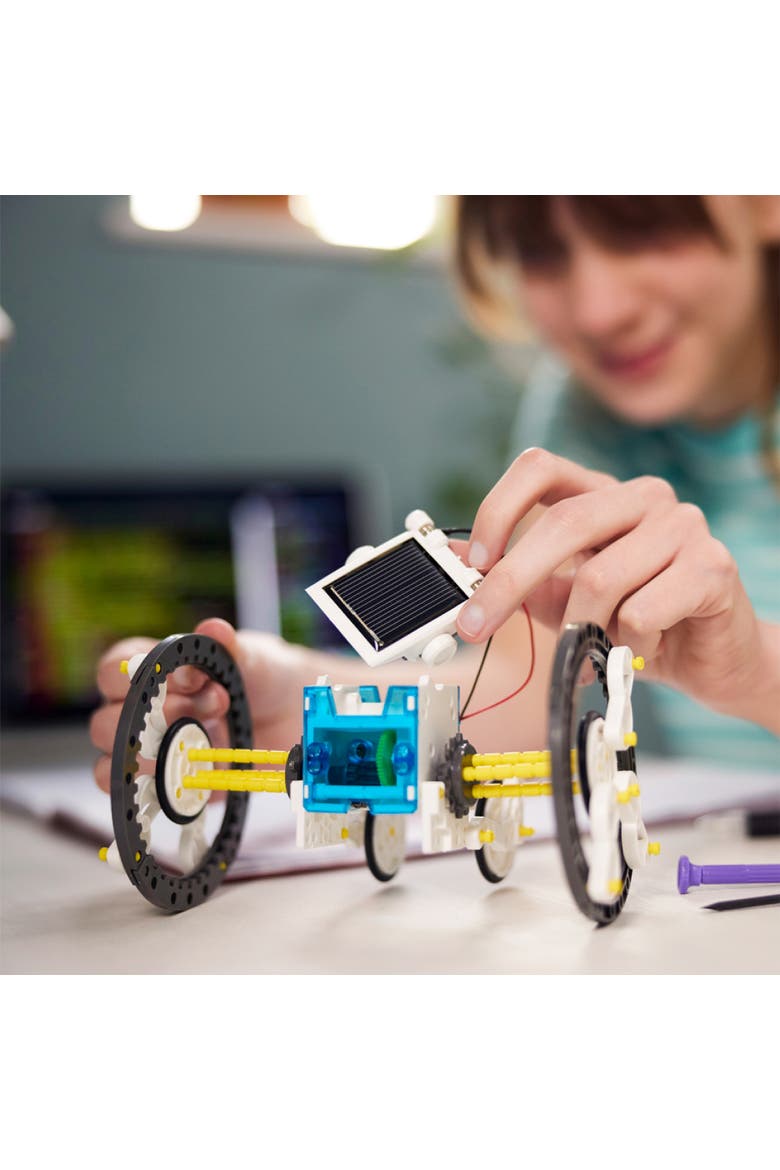 SolarBot.14 Transforming Solar Robot Kit, Alternate, color, Multicolored
