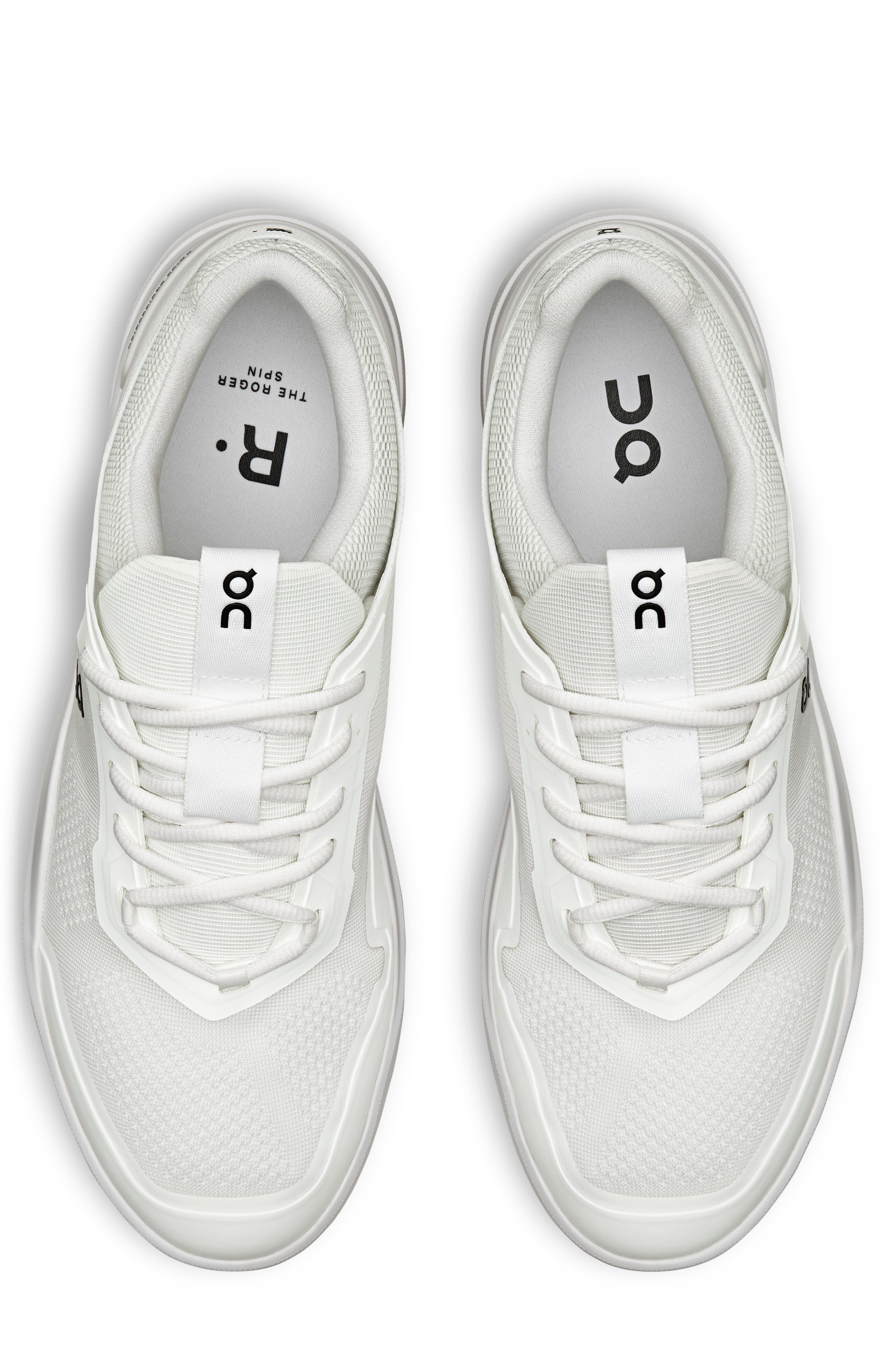 On The ROGER Spin Tennis Sneaker, Alternate, color, White/ Black