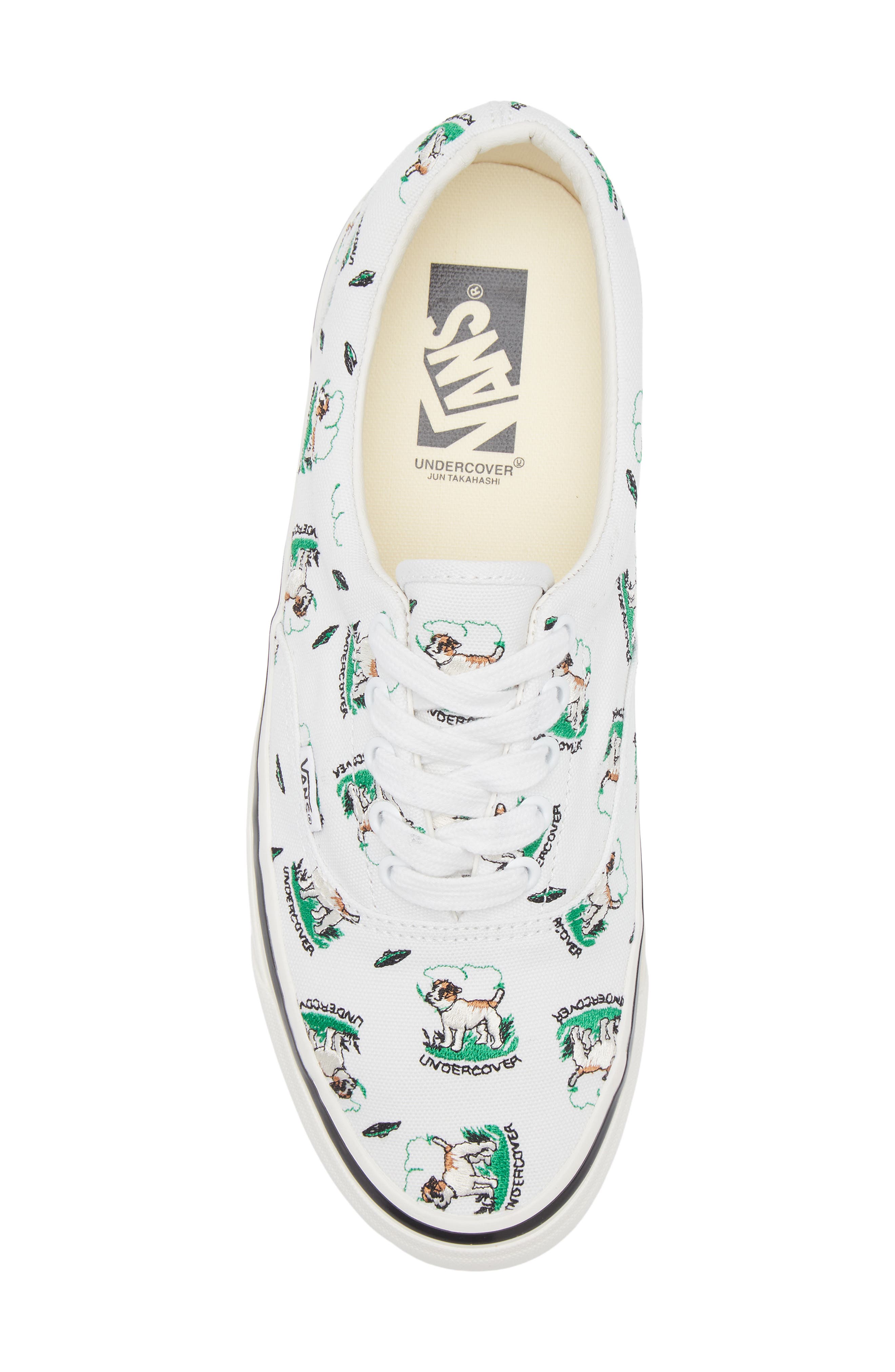 Vans x UNDERCOVER Era 95 Undercover Dog Sneaker, Alternate, color, Undercover Dog True White