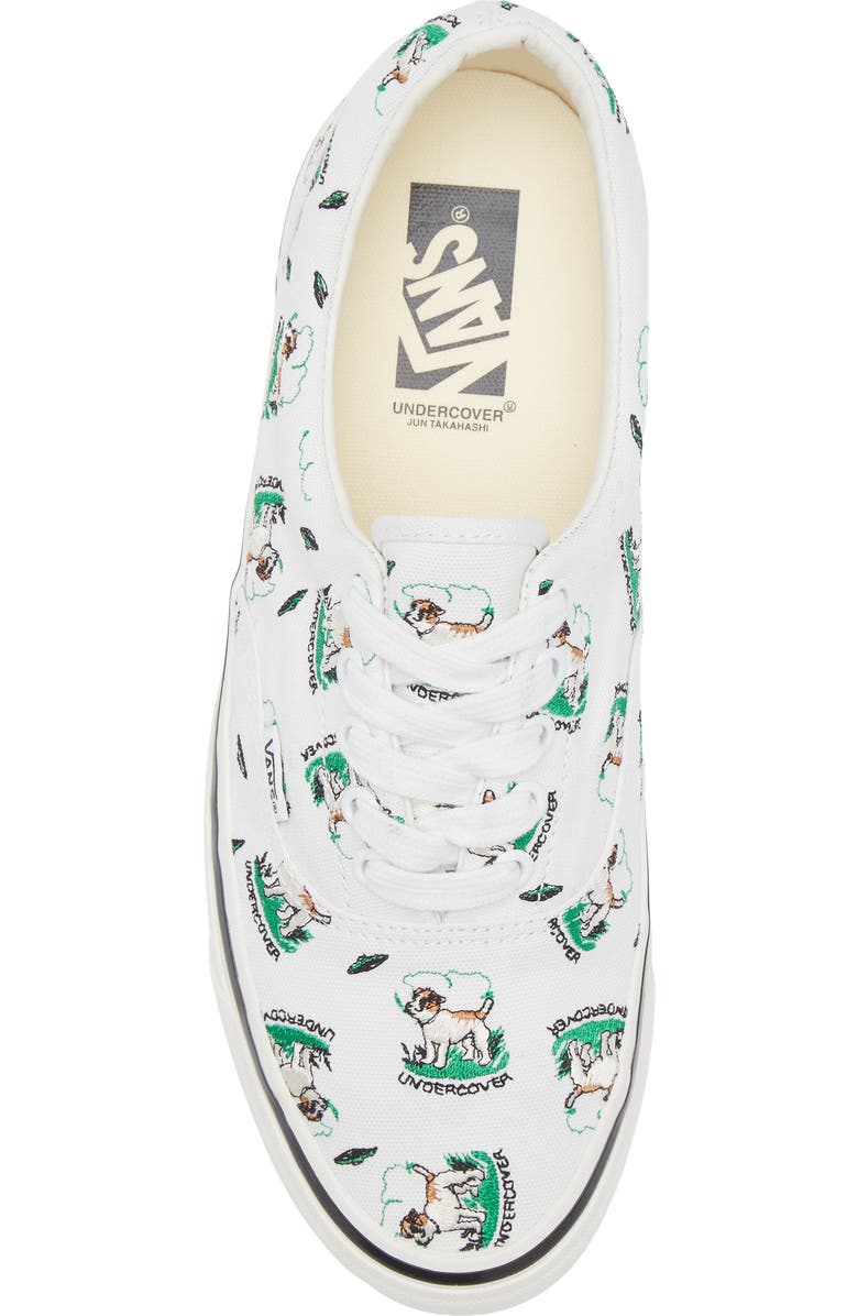 Vans x UNDERCOVER Era 95 Undercover Dog Sneaker, Alternate, color, Undercover Dog True White