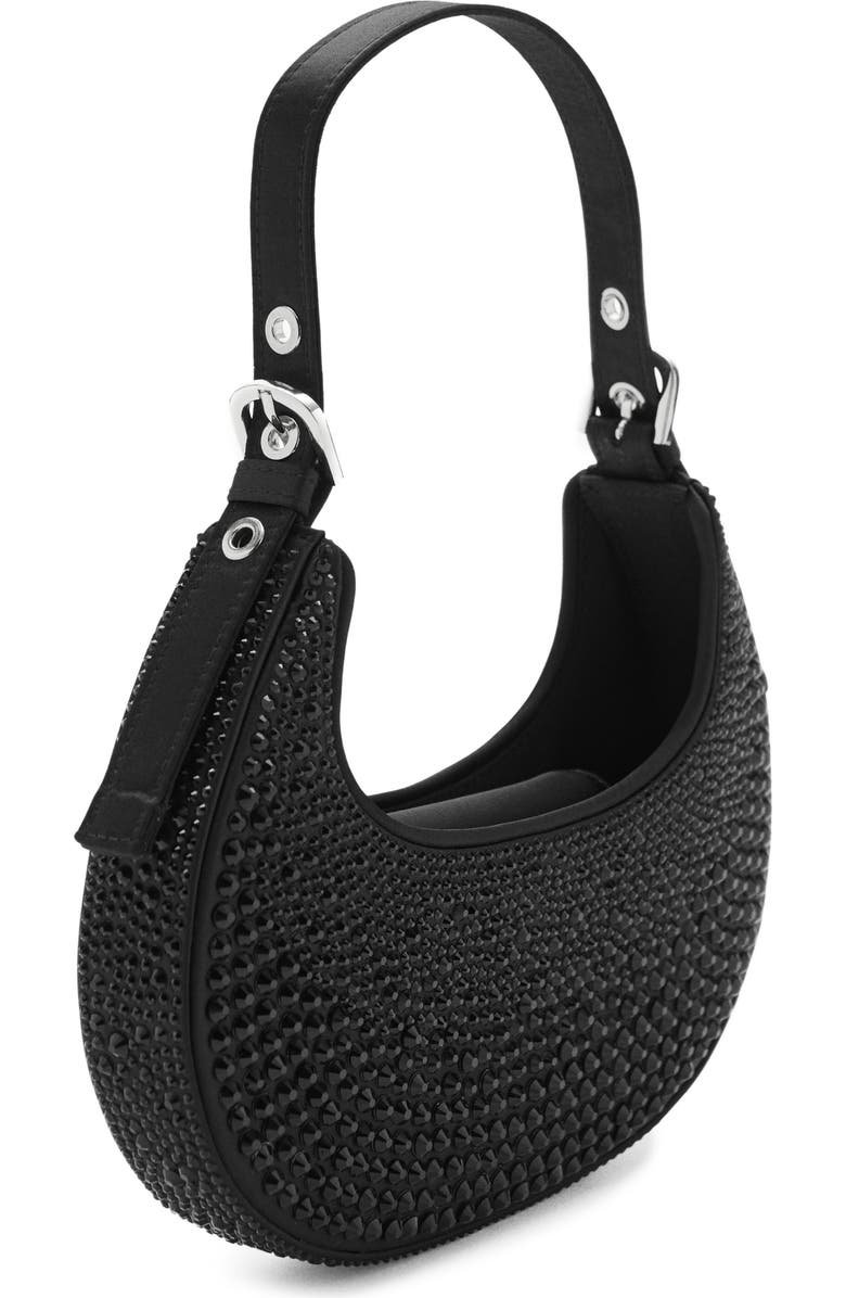 MANGO Crystal Stud Shoulder Bag, Alternate, color,