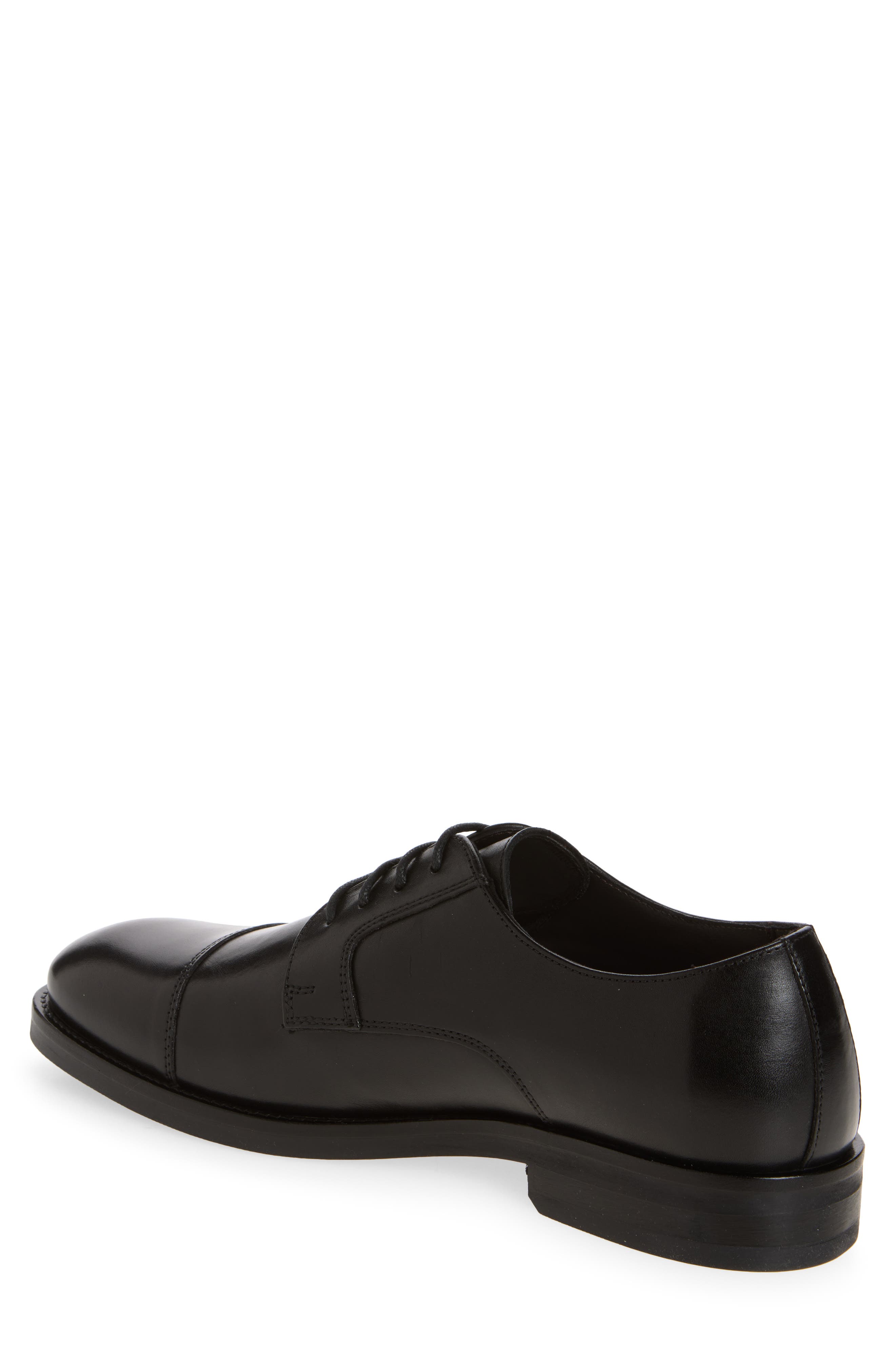 Martin Cap Toe Derby, Alternate, color, BLACK