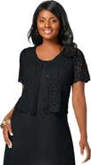 Jessica London Crochet Shrug