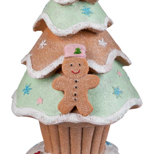 Northlight Gingerbread Cupcake Christmas Tree Decoration In Brown