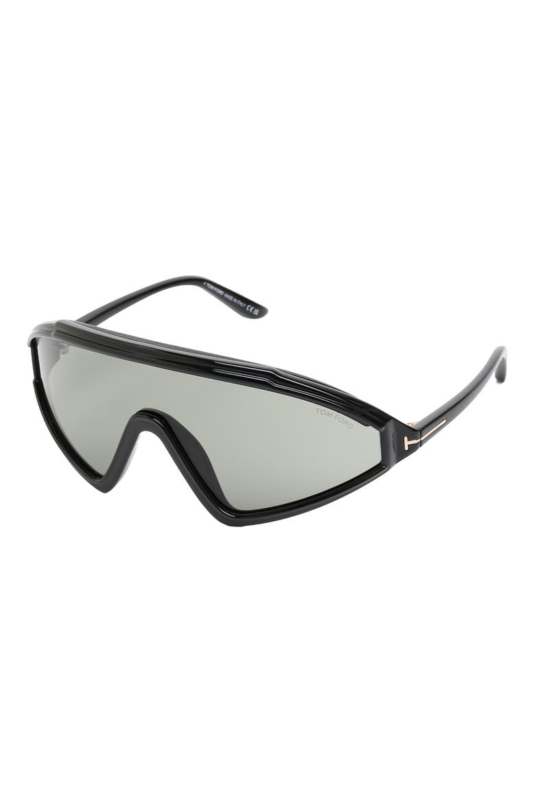 00mm Shield Sunglasses, Alternate, color, BLACK/ OTHER / SMOKE