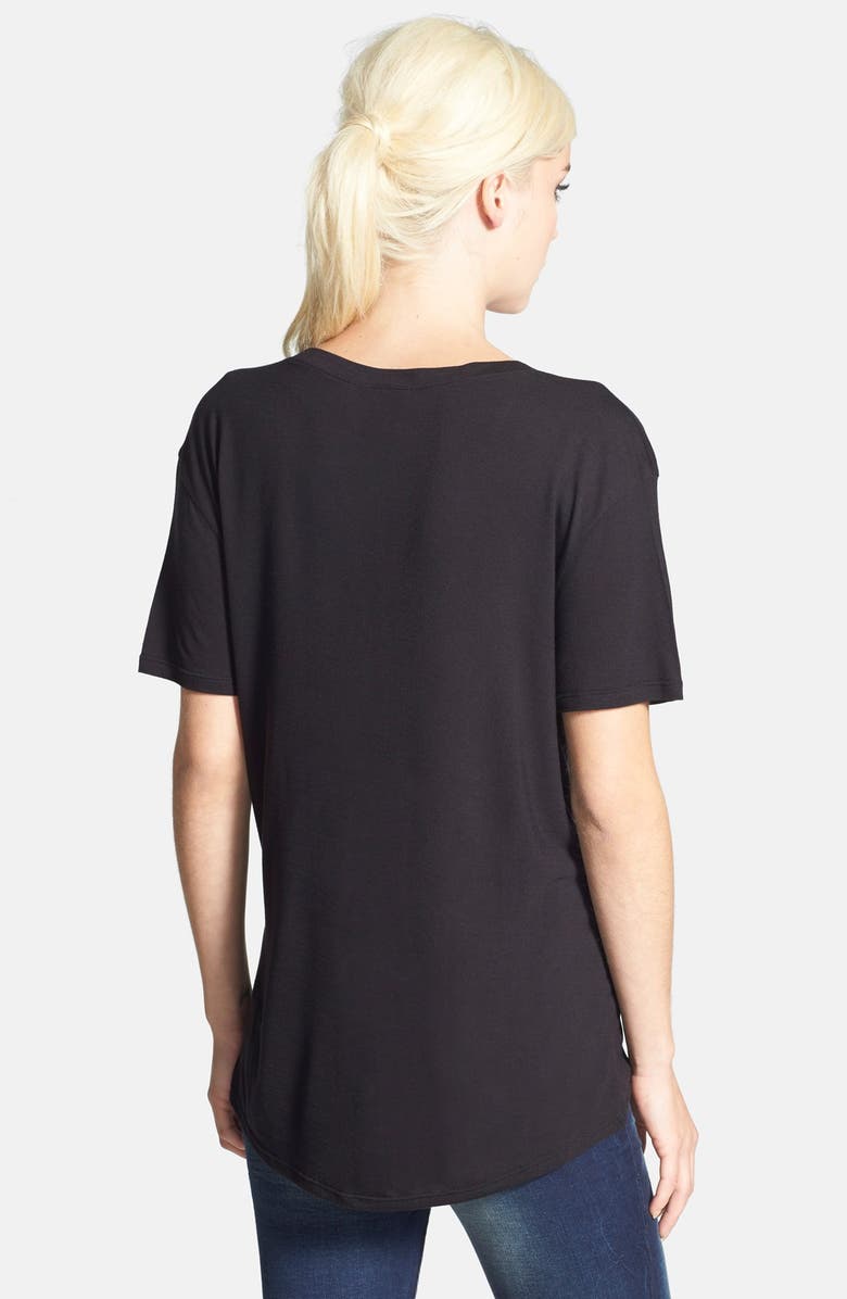 Tildon Slouchy V-Neck Tee, Alternate, color, 