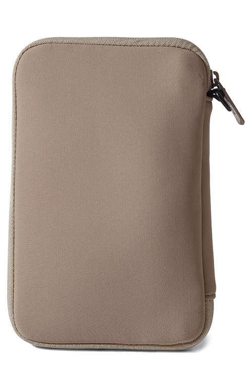 Pop Ups Brand Water Resistant Neoprene Passport Wallet In Brown