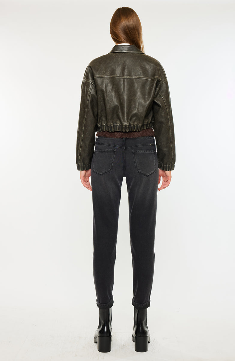 KanCan Nova Bomber Jacket, Alternate, color, Dark Olive