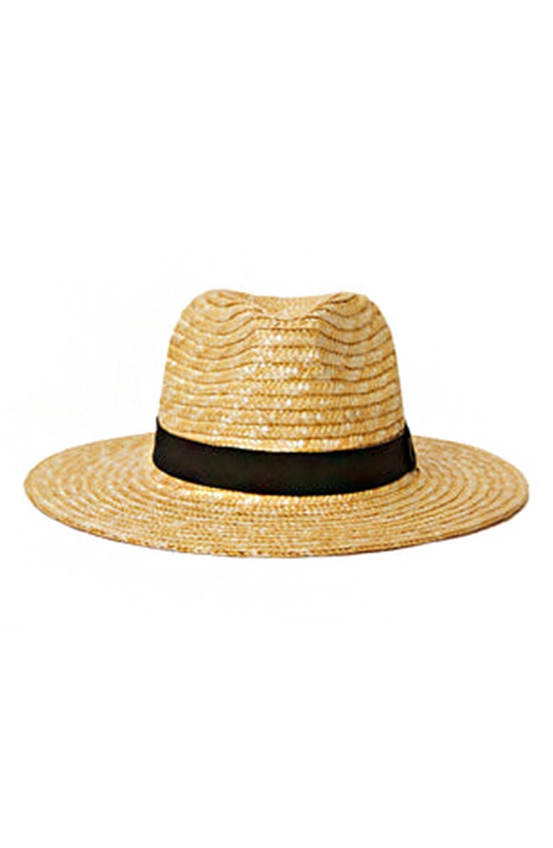 BTB Los Angeles Woven Straw Sun Hat, Main, color, 