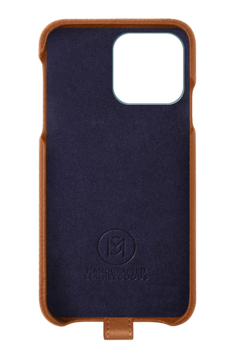 MAISON de SABRÉ Sling Phone Case, Alternate, color, Pecan Brown