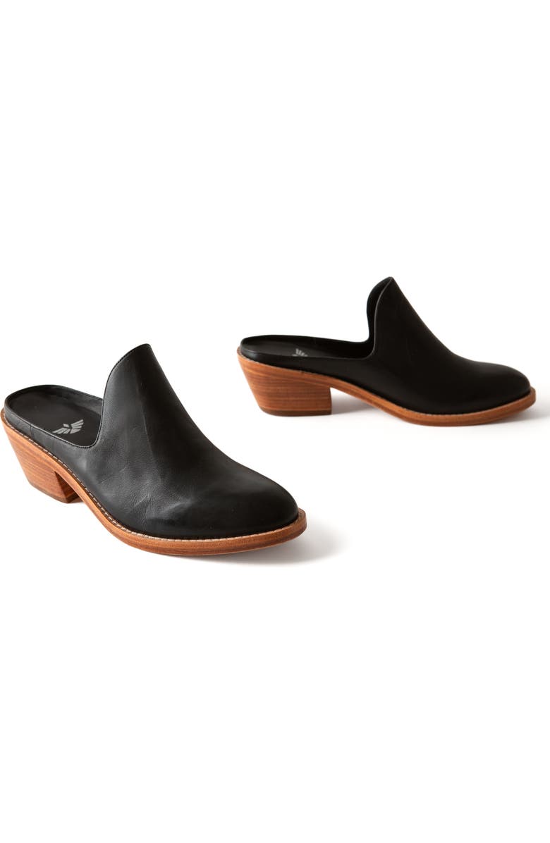 Fortress Michelle Heeled Mule, Alternate, color,