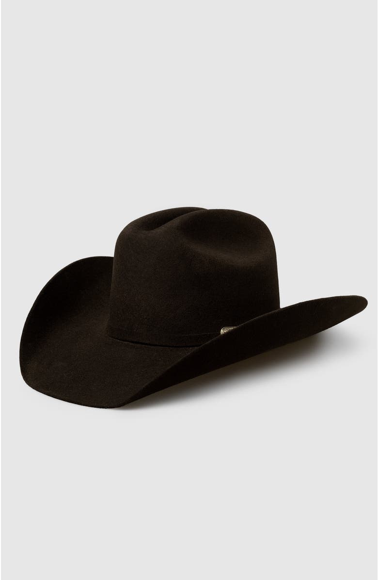 Manela Range Cowboy Hat, Main, color, Brown