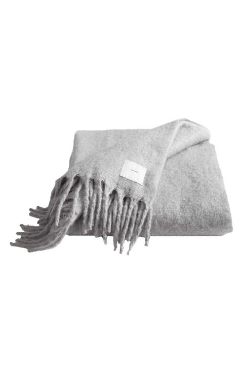 Faux Mohair Throw Blanket