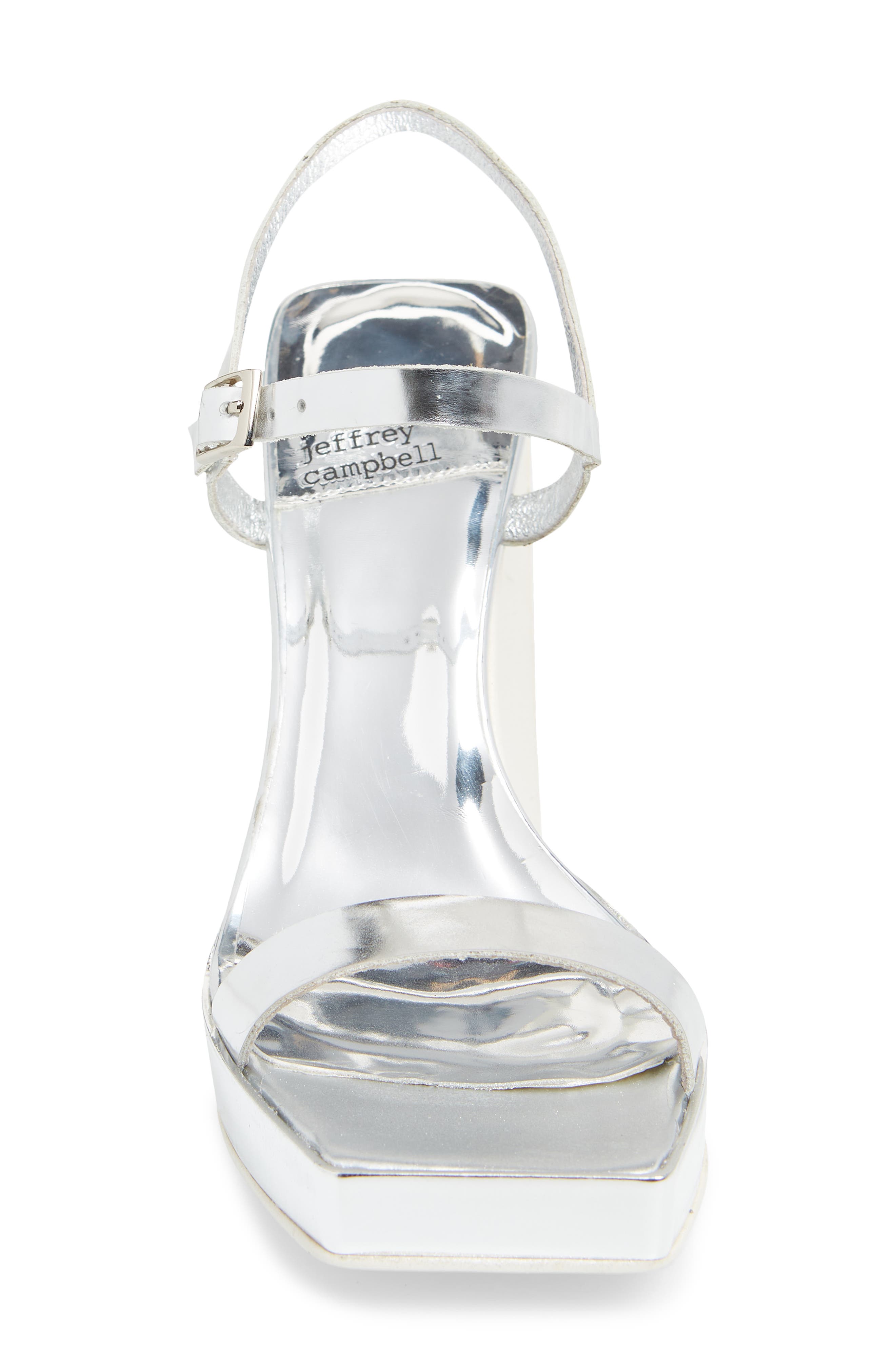 Danceria 2 Wall Heel Sandal, Alternate, color, SILVER MIRROR