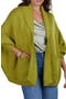 Oversize Ribbed Knit Cardigan
