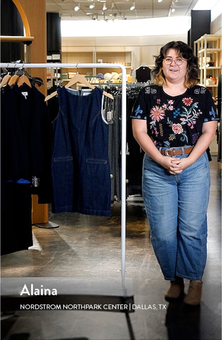 Citron Denim Minidress, sales video thumbnail