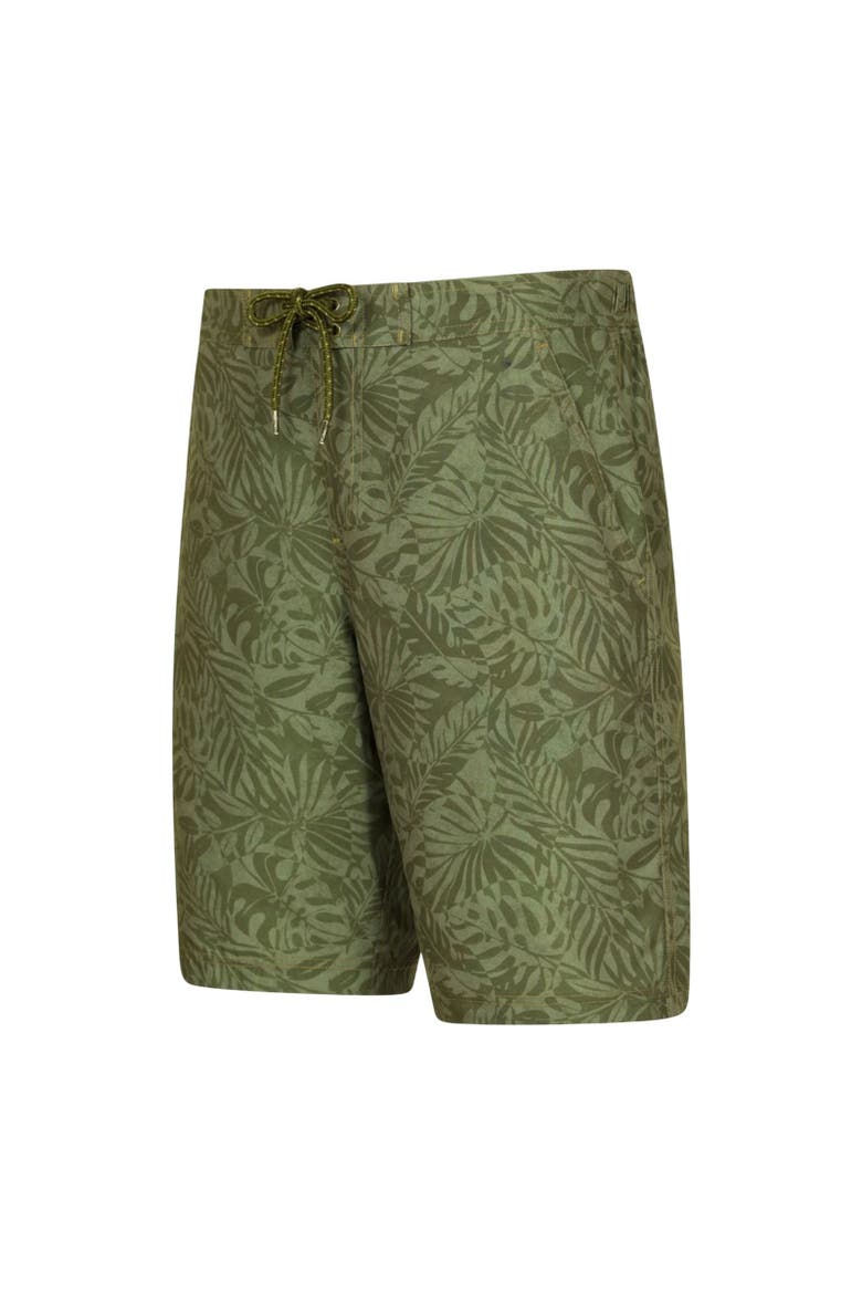 Ocean Tropical Board Shorts, Alternate, color, Dark Khaki