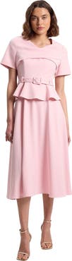 Karen Millen Belted Midi Dress